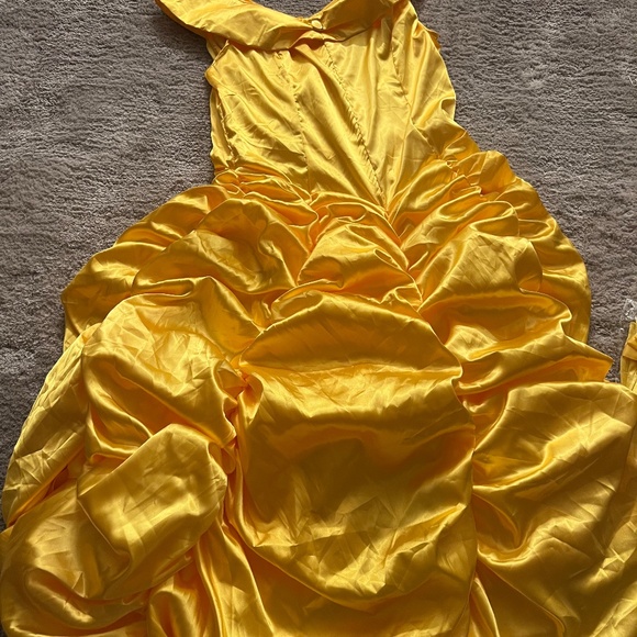 disney beauty and the beast belle princess deluxe costume dress Halloween - Picture 4 of 7
